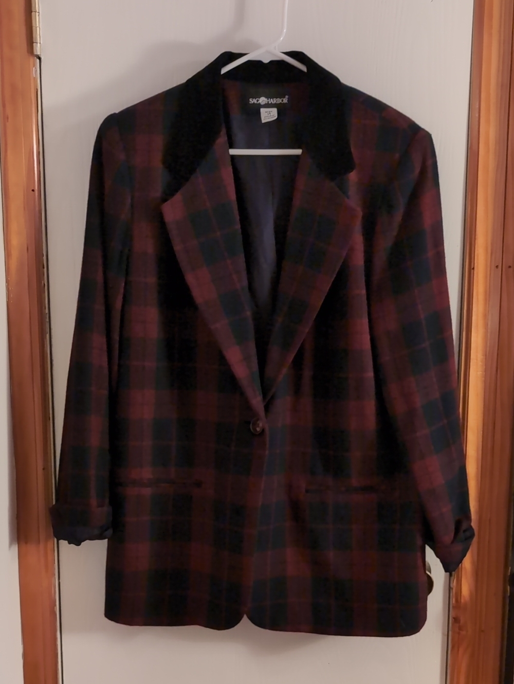 Vintage Sag Harbor Women's Holiday Blazer